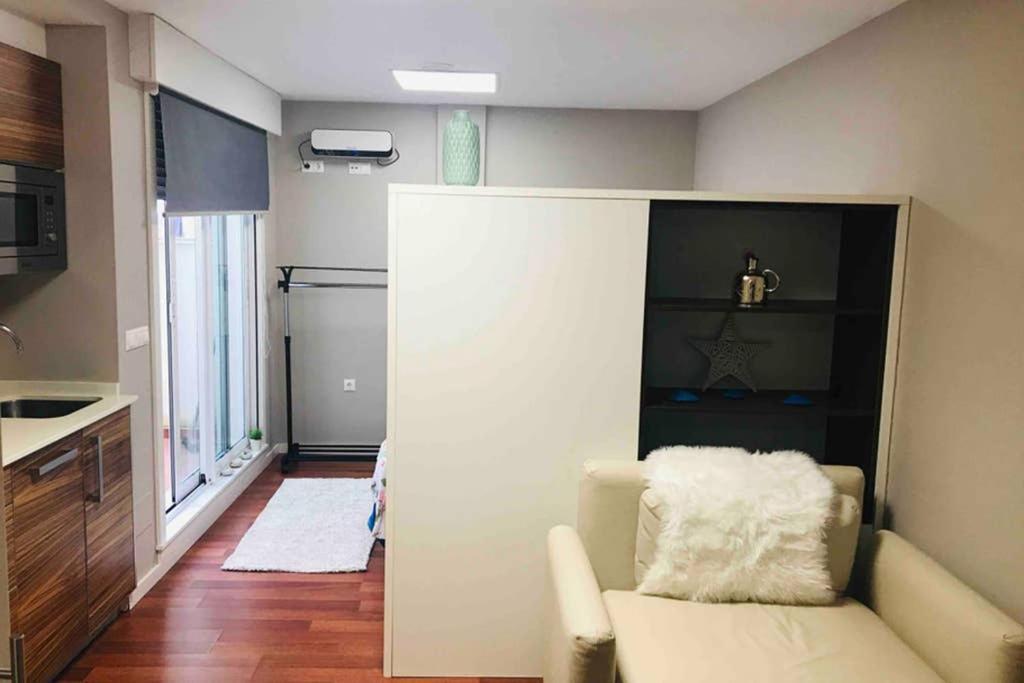 Apartament Loft Con Entrada Autonoma/Terraza/Wifi En Centro A Coruña Zewnętrze zdjęcie
